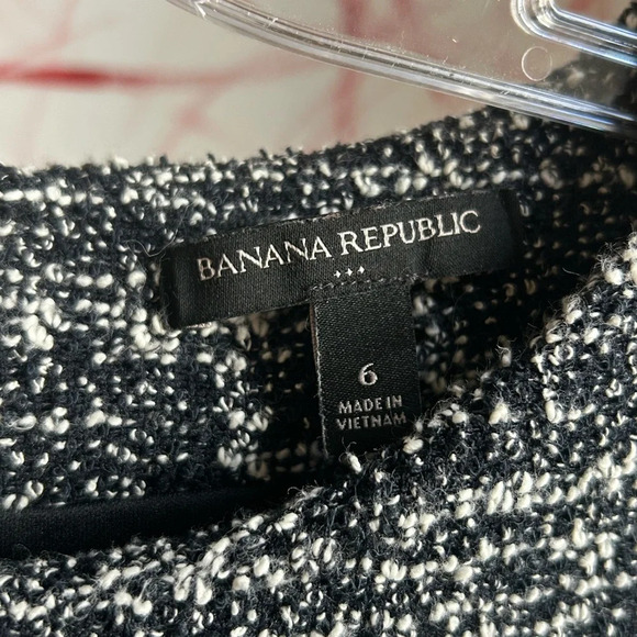 5/$20  Blue Gray and White Tweed Dress - Picture 6 of 16